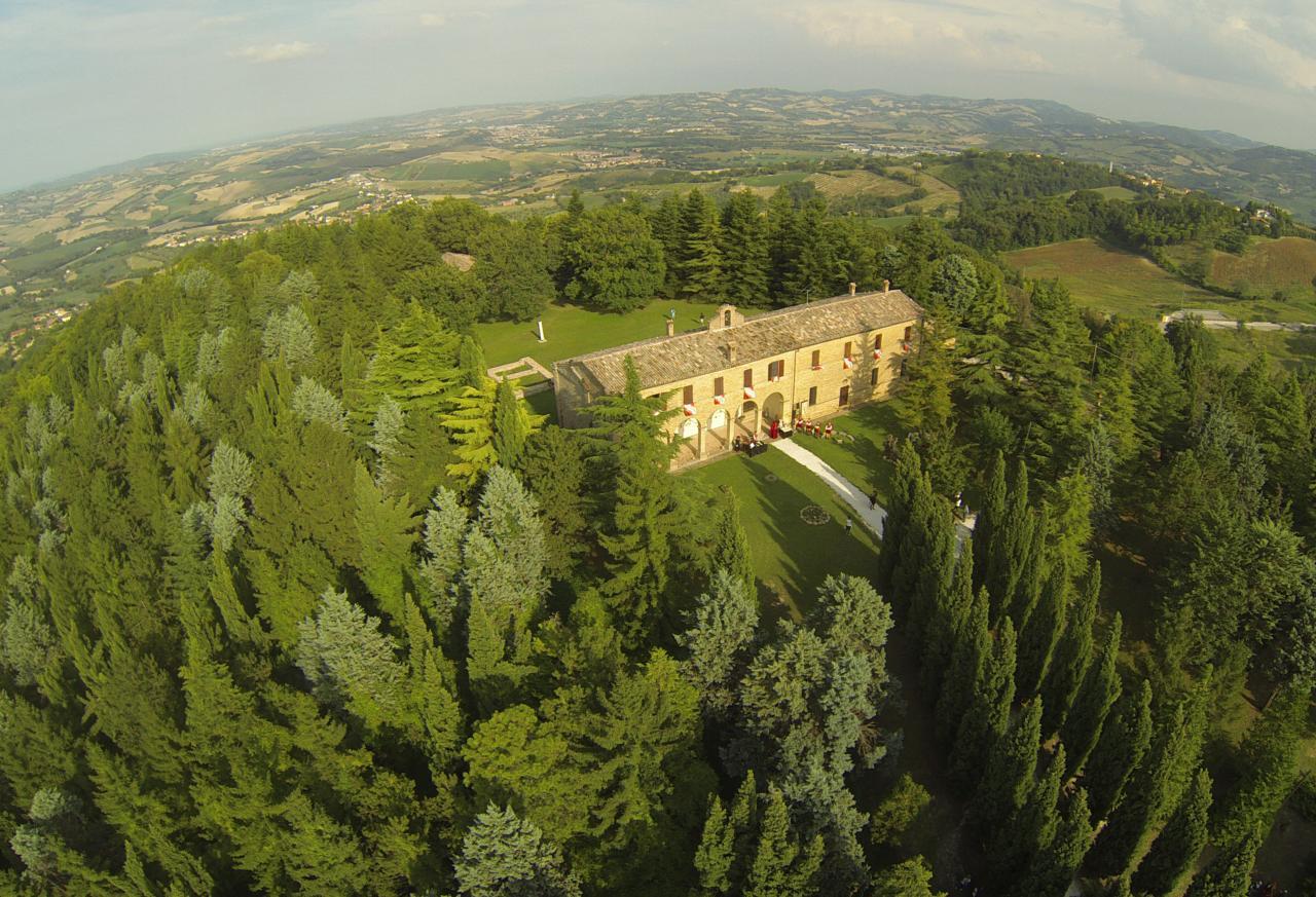 Bed and Breakfast Convento Di San Francesco Mondaino Exterior foto